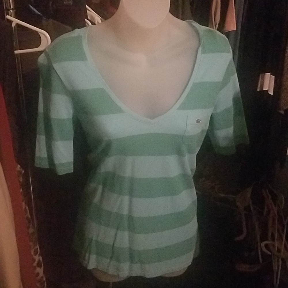 Lacoste Top Women's V neck